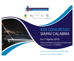 Il 6 e 7 aprile a Cosenza il XXII Congresso SIAPAV Calabria