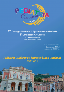 Dal 21 al 23 febbraio a Cosenza, il Congresso Nazionale “Pediatria Calabria”